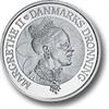 200-krone 2000 i sølv. Margrethe II 60-års fødselsdag. TILBUD