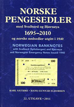 Norske Pengesedler 2011.